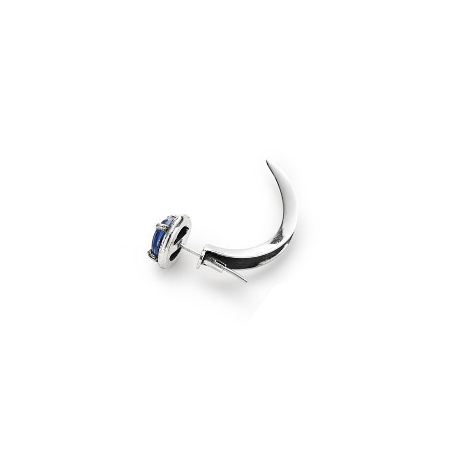 Labradorite hook earring UNCINI | OR LABR.1/2 ARG